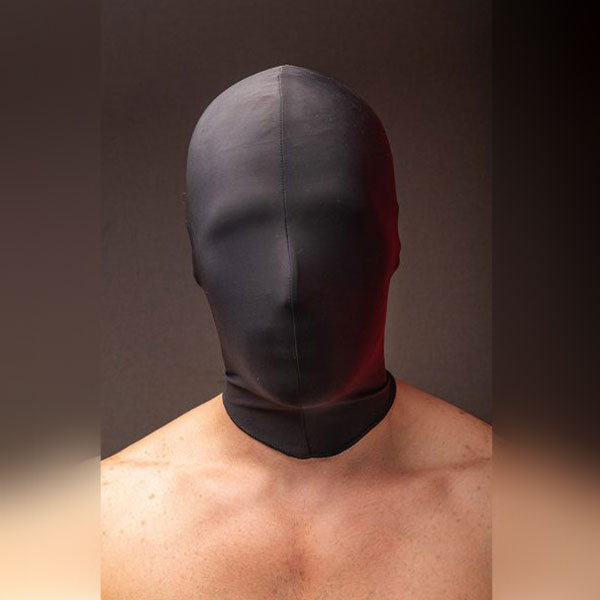 Máscara Cubierta Play Ruff Lycra - capucha - fetichismo - bondage - BDSM