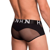 Mesh Trunks Black - boxer corto - lenceria masculina - ropa interior de hombre - calzoncillo - sexshop chile - ropa interior de hombre sexy - envios discretos a todo chile