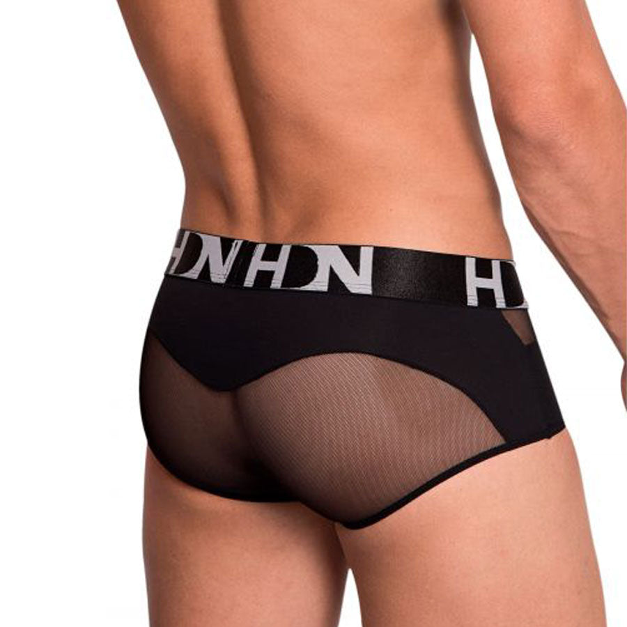 Mesh Trunks Black - boxer corto - lenceria masculina - ropa interior de hombre - calzoncillo - sexshop chile - ropa interior de hombre sexy - envios discretos a todo chile
