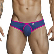 Microfiber Briefs Blue - calzoncillo hombre - ropa interior masculina - lenceria sexy hombre