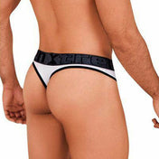 Microfiber Thongs White - tanga - calzoncillo - ropa interior hombre - lenceria masculina