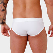 PREMIUM DESIERTO WHITE BRIEF - calzoncillo - boxer corto - ropa interior de hombre - lenceria masculina