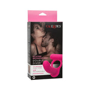 Penetración Doble Vibrante con Anillo - anillos para pene - doble penetracion - anillo con dildo - anillo vibrante - anillo con vibracion - juguetes sexuales - sex shop - envios discretos