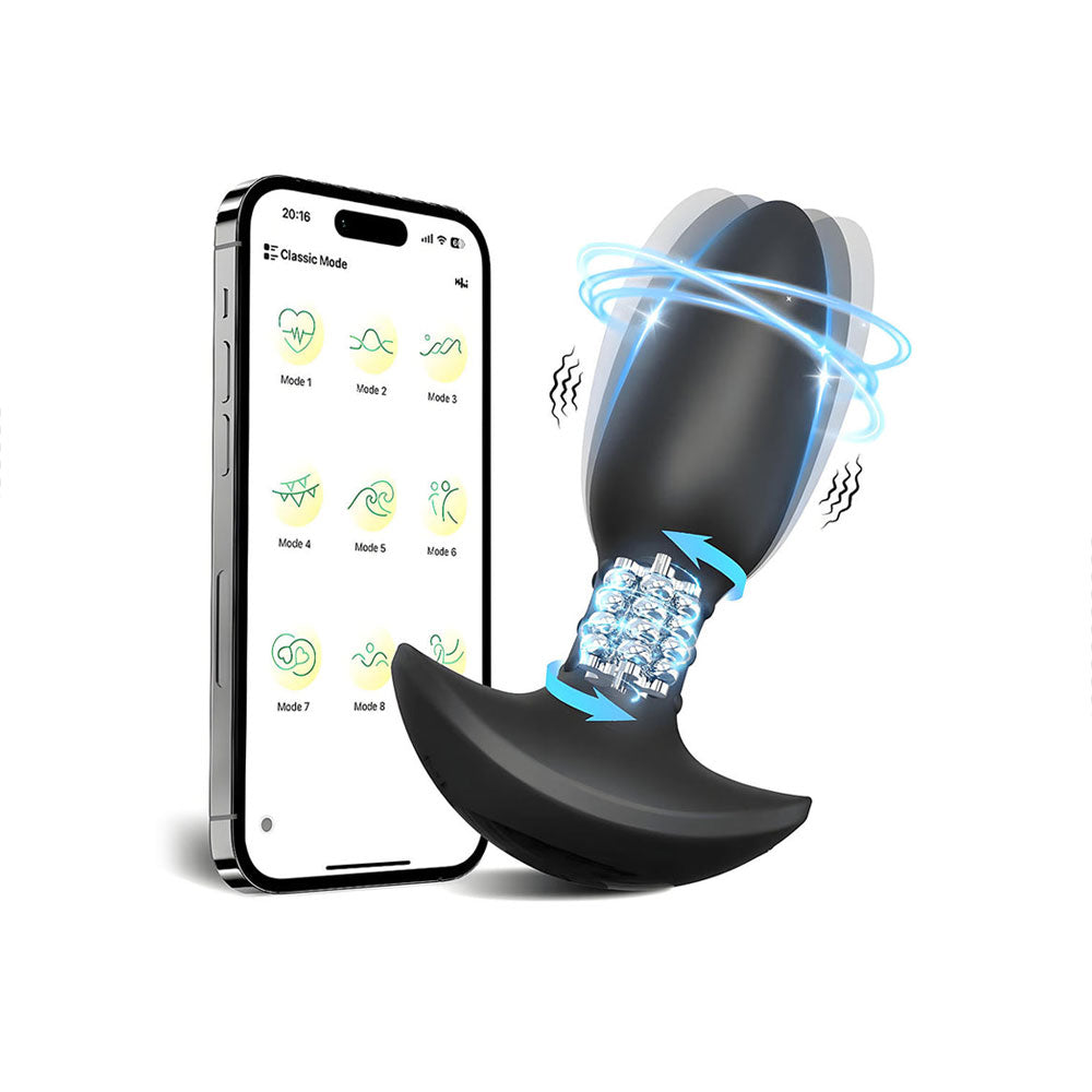 Plug anal torbellino con app - Envos discretos a todo Chile Dominame Plug anal torbellino con app - Envos discretos a todo Chile Dominame