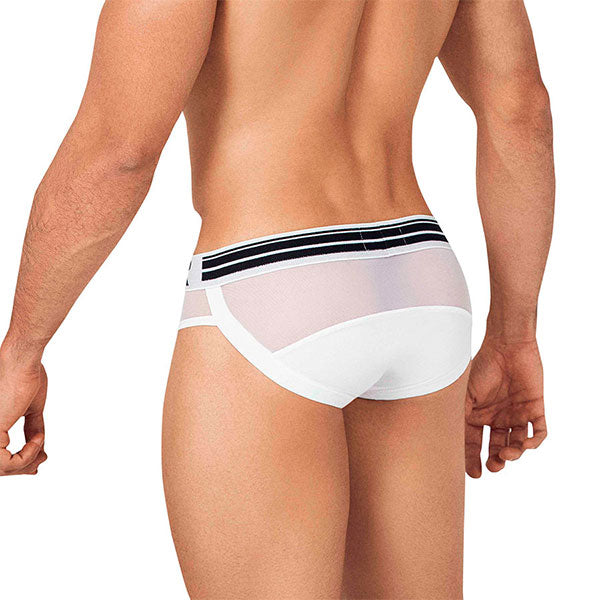 Private Brief Blanco - Boxer corto sexy - calzoncillo - ropa interior hombre - lenceria masculina