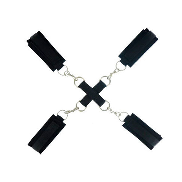 Restricciones Brazaletes Cruzados - Stay Put - restriccion bondage - kink chile - sexshop