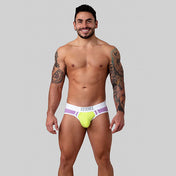 SPORT BRIEF SUPERCOLOR AMARILLO - calzoncillo  - ropa intima masculina - ropa interior de hombre