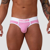 SPORT BRIEF UNICORN ROSA - Ropa interior masculina - lenceria de hombre - calzoncillo - boxer corto