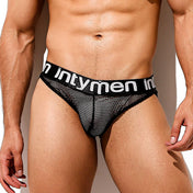 Sensual Brief Black - Slip malla hombre - lenceria masculina - ropa interior hombre