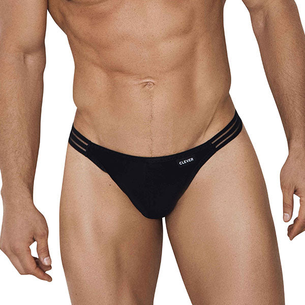 Shine Pipping Brief - Black - slip - calzoncillo - ropa interior para hombre - lenceria masculina