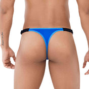 Special Thong Blue - Tanga hombre - lenceria sexy hombre - ropa interior masculina - colaless