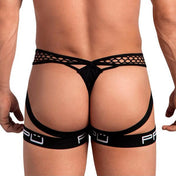 Spider Mesh Jockstrap - suspensorio con mallas - lenceria sensual masculina - ropa interior hombre