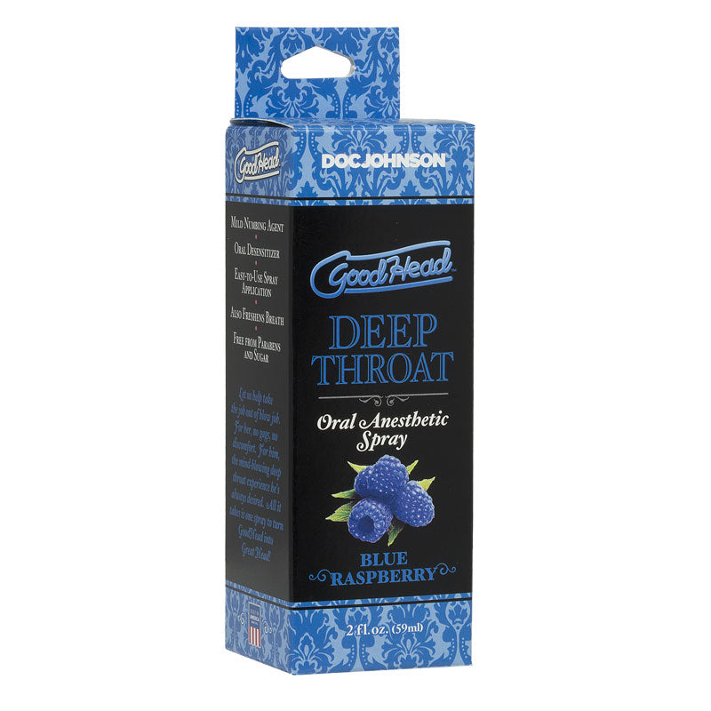 Spray Oral de Garganta Profunda - sexo oral - no mas arcadas - sin arcadas - relajante de garganta - sex shop - tiendas eroticas - envios discretos