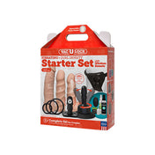 Super Kit Doble Densidad Vibrante - Dildos - lubricante - sex shop - kit sexual - juegues sexuales - arnes - peggin - vibrado sexual - envios discretos