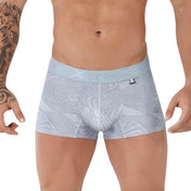 Trunk Jacquard Grey - boxer corto - ropa interior hombre - lenceria masculina - calzoncillo