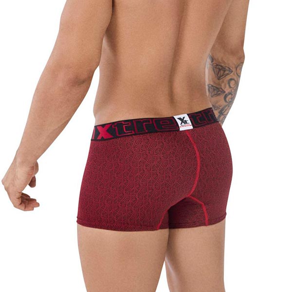 Trunk Jacquard Red - boxer - calzoncillo - ropa interior hombre - lenceria masculina