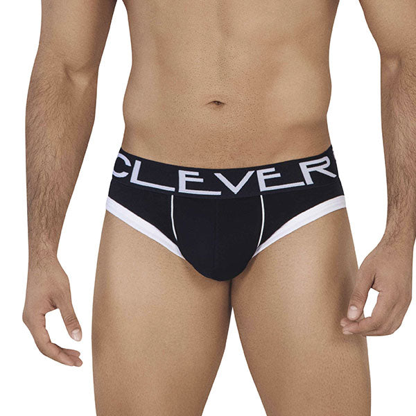 Unchainded Pipping Brief - Negro - Slip - calzoncillo - ropa interior para hombre - lenceria masculina