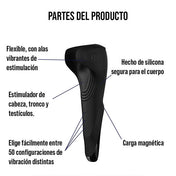 Masturbador Men Wand - Satisfayer - SwissNavy - Trojan - Vibradores, estimuladores, consoladores, dildos, plugs, anillos realistas, penes, masturbadores, lubricantes, cosmetica. Gran variedad de juguetes sexuales - Envíos rápidos y discretos a todo Chile