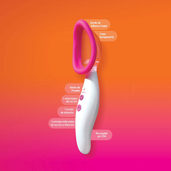 Bomba Vaginal Recargable- Doc Johnson - la sexualidad con sentidos; juega, explora, disfruta y descubre el lenguaje de tu cuerpo y piel - Sweetshopchile.cl