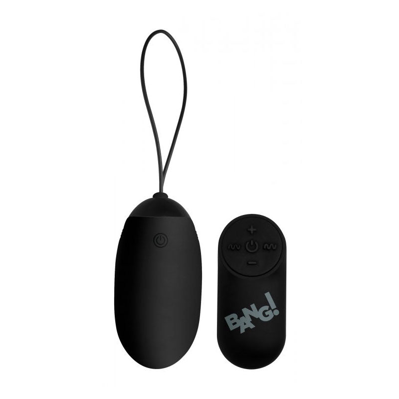 Huevo Vibrador Silicona XL - Black - XR Play Hard - Prueba una nueva experiencia en nuestro Sex Shop