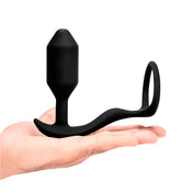 Vibrador Snug & Tug sexshop anal plug anillo para el pene cockring b-vibe