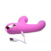 Vibrador &amp; Pulsador Rabbit Pink 13X - - XR Play Hard - Prueba una nueva experiencia en nuestro Sex Shop