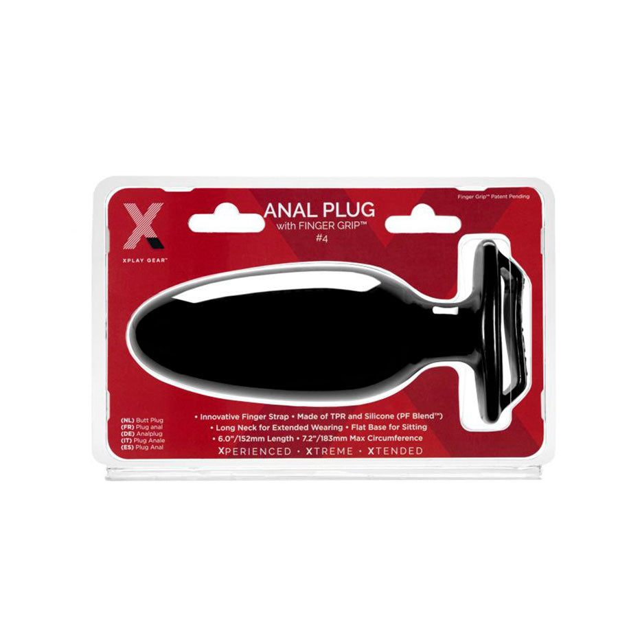Plug Finger Grip Xplay N°4 - dilatador - sex - sexshop - sweetshopchile - El sexshop más grande de Chile