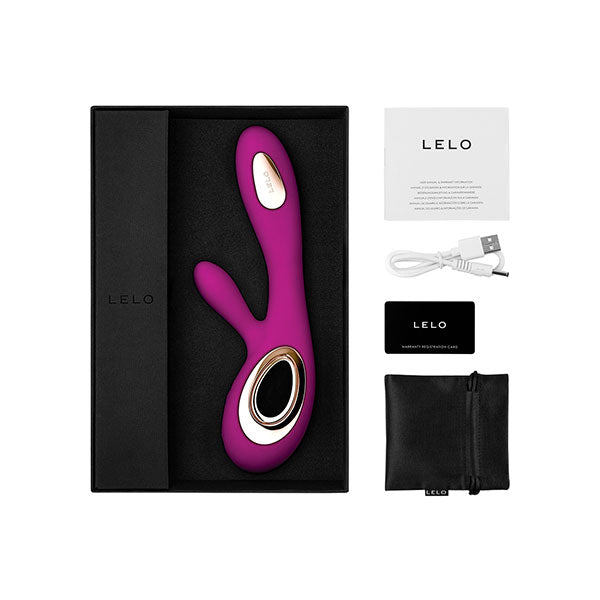 Lelo Soraya Wave Vibrador Conejo Doble estimulacion sexshop