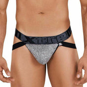 MICROFIBER JOCKSTRA grey SWEETSHOPCHILE.CL XTREMEN SEX SHOP LENCERIA SEXY MASCULINA