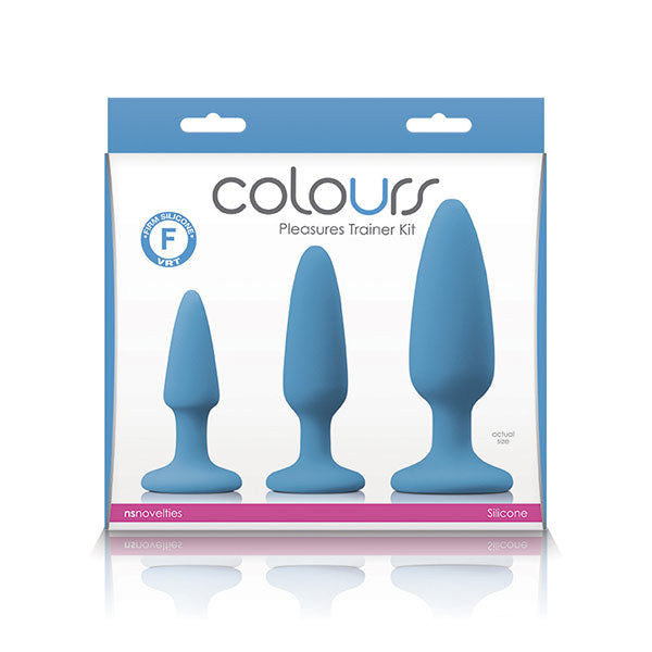 kit plugs anales ns novelties dilatadores anales de color azul sex shop juguetes sexuales sweetshopchile.cl