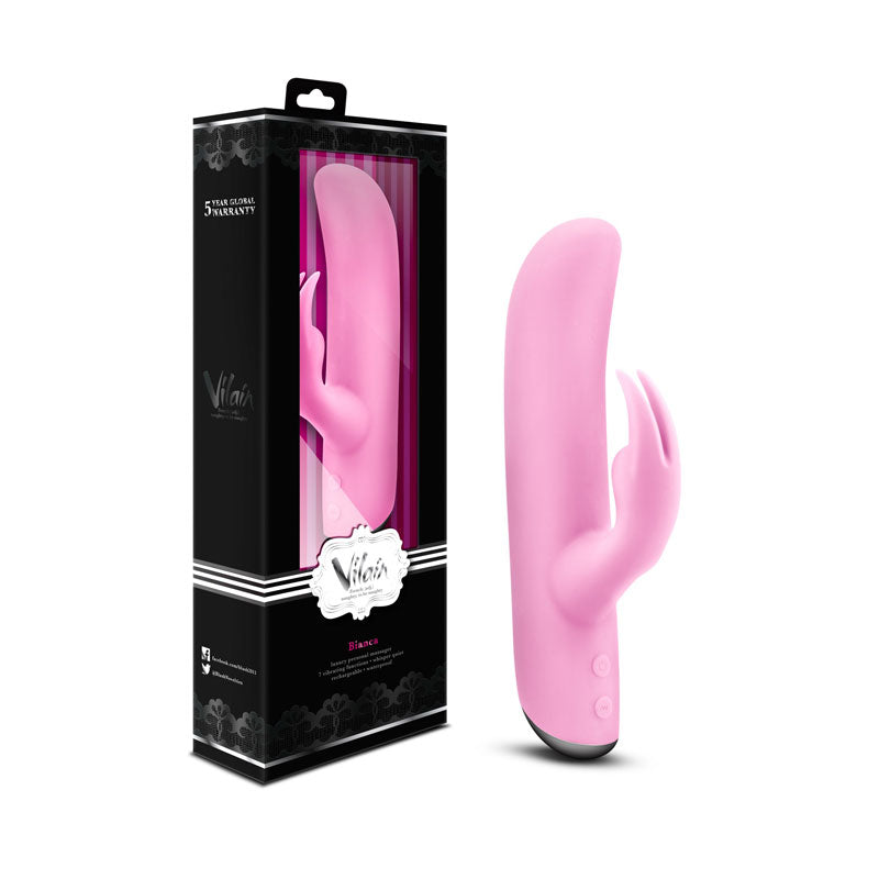 Conejo Vibrador Bianca - Blush - Amplia gama en Juguetes Eróticos - Envíos rápidos y discretos a todo Chile