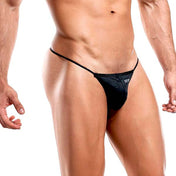 G-String Thong - Negro- Sexy Boy - thong - lenceria - sexshop - sweetshopchile - Encuentra variedad de productos de lencería en todas las tallas