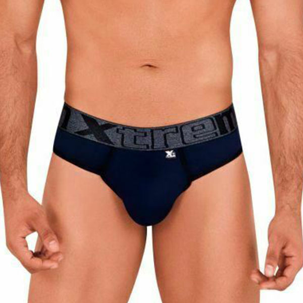 Microfiber Thongs Blue - tanga hombre - lenceria masculina sexy - ropa interior hombre - calzoncillo