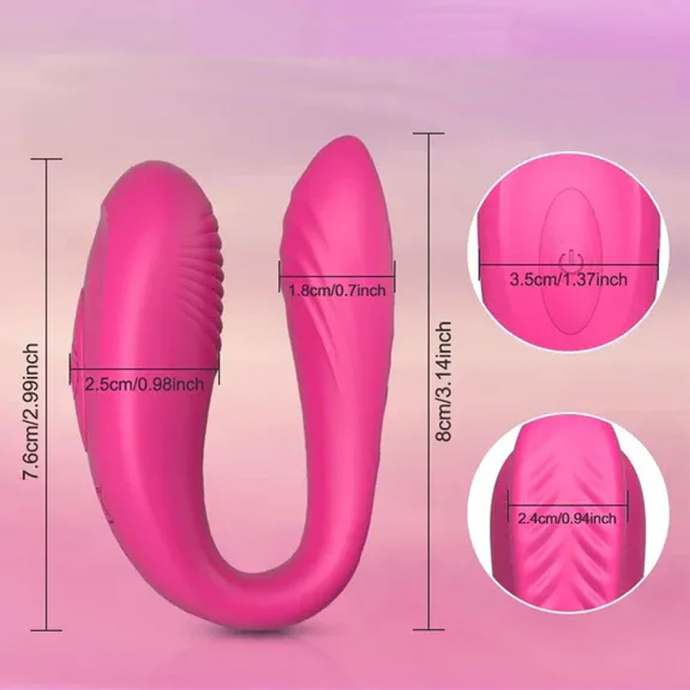 Vibrador de Parejas App-asionante - Juguetes eroticos - juguetes para parejas - tienda erotica - sexshop - dominame.cl