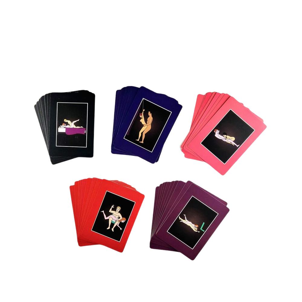 50 posiciones de bondage - juego de cartas - posiciones sexuales - bdsm - diversion - erotico - actividad en parejas - juego de parejas - erotico - bondage - sexshop - dominame 