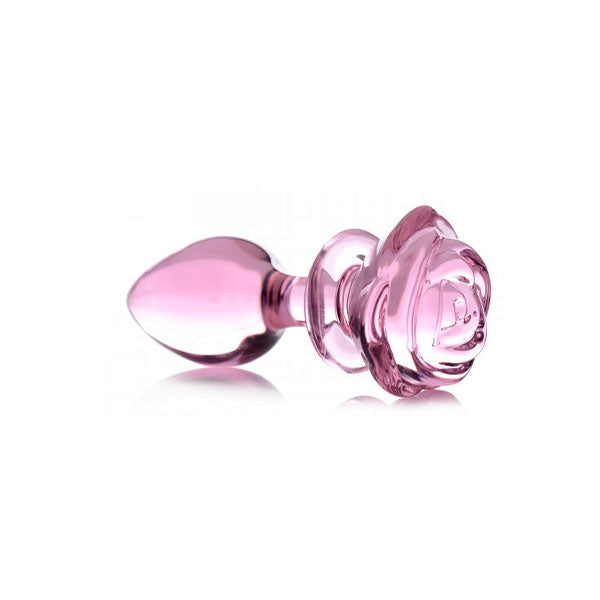 plug anal de vdrio rosa grande large juego anal sexshp juguetes sexuales sweetshopchile.cl