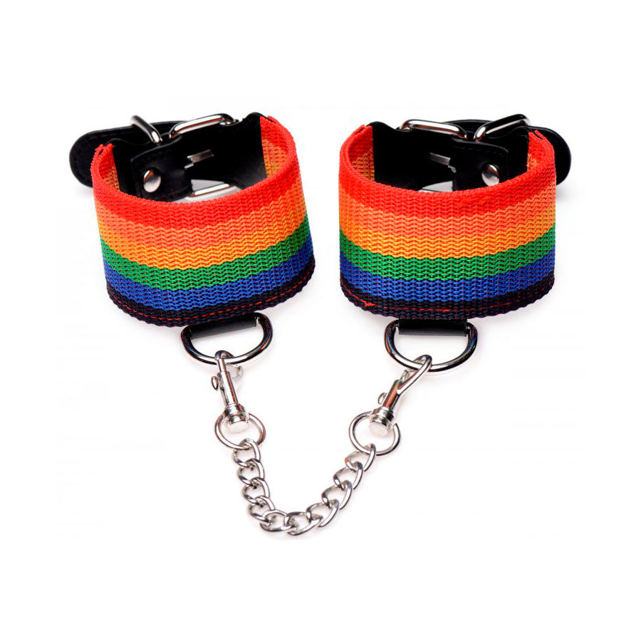 Kinky Pride Rainbow Bondage Set - Master series - XR Play Hard - Prueba una nueva experiencia en nuestro Sex Shop