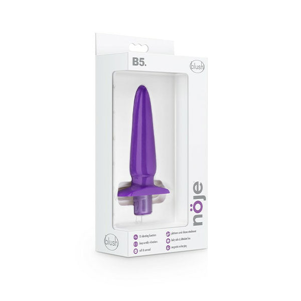 Noje B5 iris - Plug dilatador anal con vibracion Dominame Noje B5 iris - Plug dilatador anal con vibracion Dominame