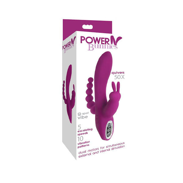 quivers vibrador conejo con estimulador de clitris punto g y anno juguetes sexuales sexshop sweetshopchie.cl