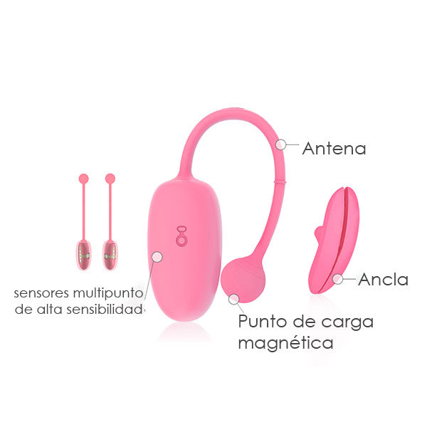 Kegel Coach - Bolita Kegel Con App magic motion bolitas kegel ejercicios kegel aumenta el musculo vaginal entrena la vagina