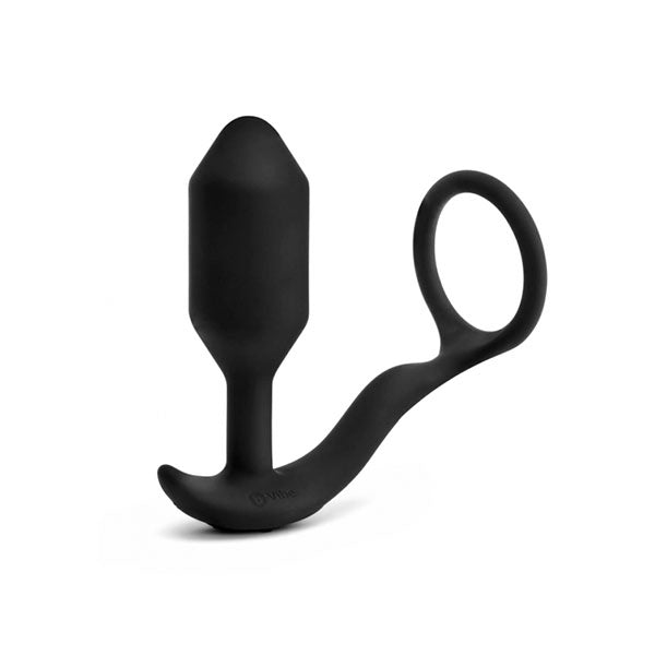 Vibrador Snug & Tug sexshop anal plug anillo para el pene cockring b-vibe