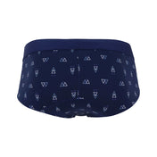 lenceria masculina - lenceria clasica - prenda clasica - prenda de algodon - lenceria azul - estampado - pretina elasticada - corte anatomico - ajuste perfecto - brief - slip - calzoncillo - clever - dominame - sexshop dominame