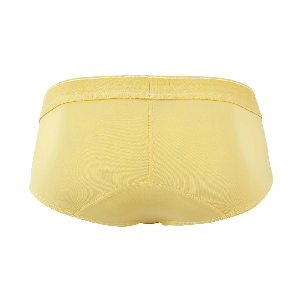 brief clever - calzoncillo amarilla - lenceria clasica - brief - prenda comoda - lenceria erotica - lenceria de hombre - ropa interior - lenceria de algodon - spandex - dominame - sexshop dominame 