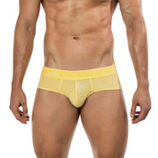 brief clever - calzoncillo amarilla - lenceria clasica - brief - prenda comoda - lenceria erotica - lenceria de hombre - ropa interior - lenceria de algodon - spandex - dominame - sexshop dominame 