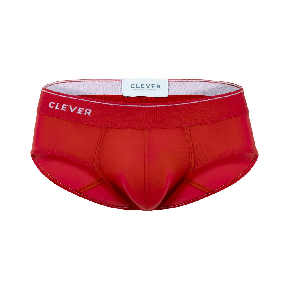 brief clever - calzoncillo rojo - lenceria clasica - brief - prenda comoda - lenceria erotica - lenceria de hombre - ropa interior - lenceria de algodon - spandex - dominame - sexshop dominame 