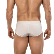 brief clever - calzoncillo blanco - lenceria clasica - brief - prenda comoda - lenceria erotica - lenceria de hombre - ropa interior - lenceria de algodon - spandex - dominame - sexshop dominame 