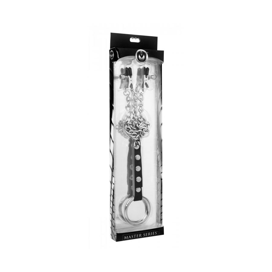 Abrazaderas para Pezones y Anillo para el Pene - Anillo para pene - Juguetes para adultos - Masterseries 1