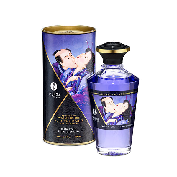 Aceite Afrodisiaco con Efecto Térmico y Comestible - 100ml. - Shunga - Cosmética Erótica 