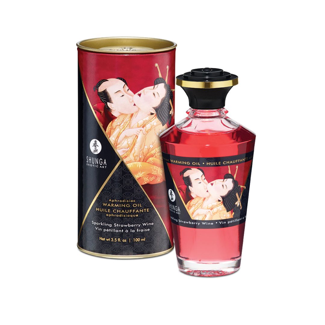 Aceite Afrodisiaco con Efecto Térmico y Comestible - 100ml.