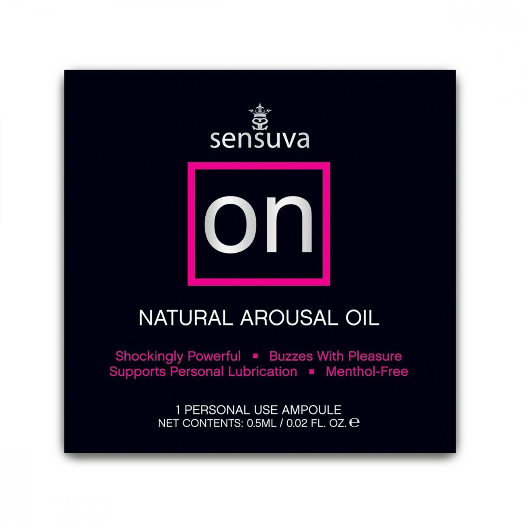 Aceite Estimulante de Clítoris - ON for her Original (Sachet)  de Sensuva - Dominame.cl sex shop